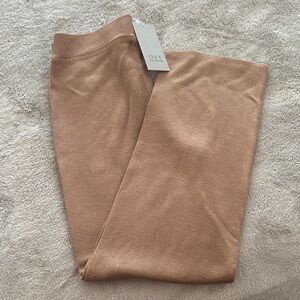 Ost Tan Ribbed Knit pants